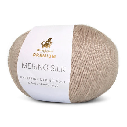 Merino Silk | delicate and soft with fine sheen of mulberry silk