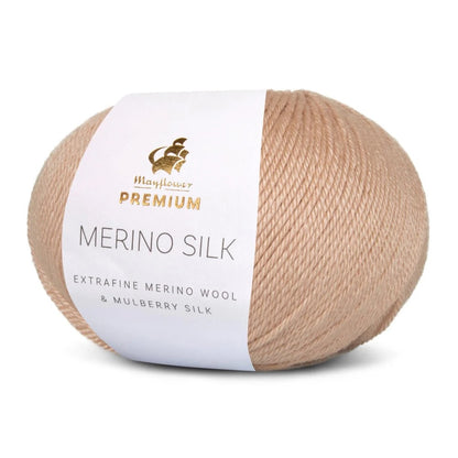 Merino Silk | delicate and soft with fine sheen of mulberry silk