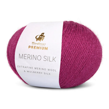 Merino Silk | delicate and soft with fine sheen of mulberry silk