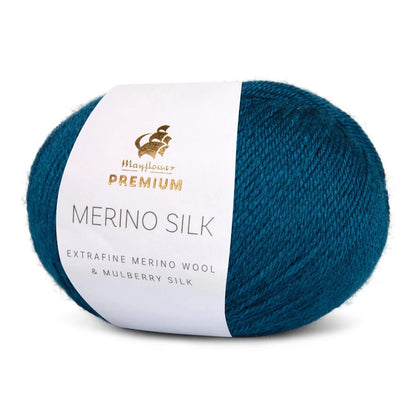 Merino Silk | delicate and soft with fine sheen of mulberry silk