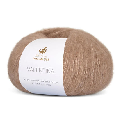 Valentina | cozy lightweight dream yarn made of alpaca, cotton, and merino