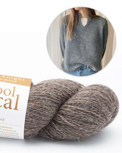 Elsbeth Judith Medvind Sweater aus Wool Local von Erika Knight 11