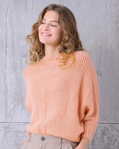 Snow Cloud Sweater | oversize sweater i Superkid Seta fra Lana Grossa