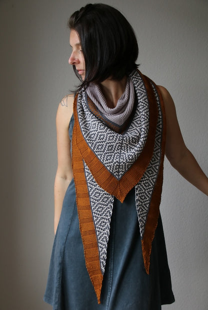 Zimtstjerne | drømmende mønster i Cheeky Merino Joy fra Rosy Green Wool
