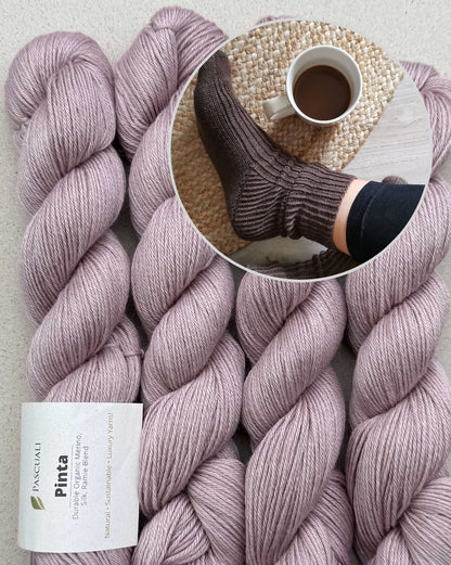 Melitta Socks | snug ribs made from Pinta by Pascuali