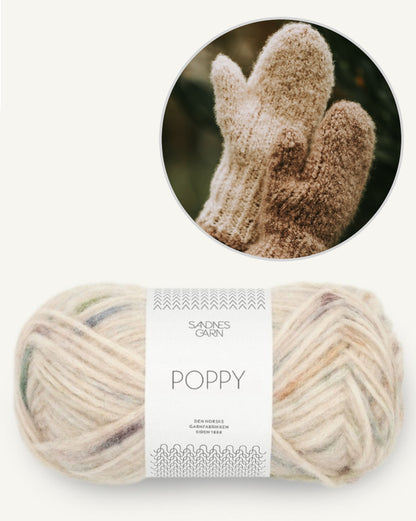 Mellow Mittens | wunderschöne Fäustlinge mit Poppy von Sandnes Garn