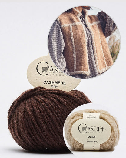 Mellow Vest | luxurious and classically beautiful from Cashmere Large and Curly by Cardiff