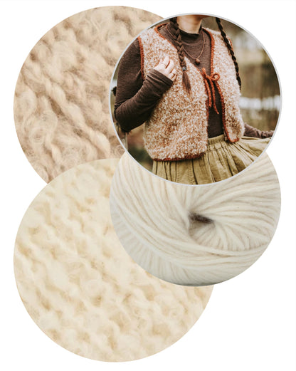 Mellow Vest Chunky | playful layered look from Teddy Dear and Brisa