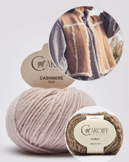 Mellow Vest | luxurious and classically beautiful from Cashmere Large and Curly by Cardiff