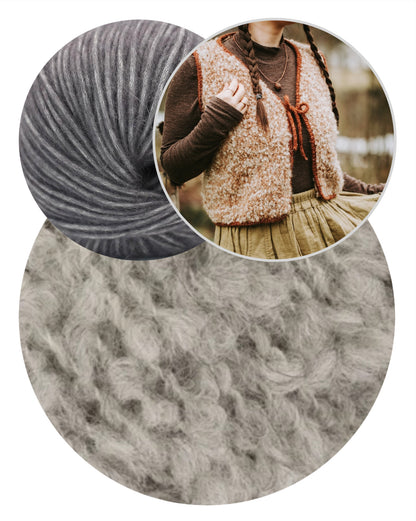 Mellow Vest Chunky | playful layered look from Teddy Dear and Brisa