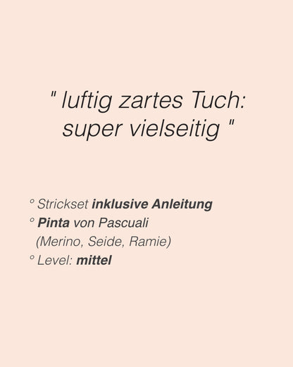 Mesh Bandana | zartes Sommertuch aus Pinta von Pascuali