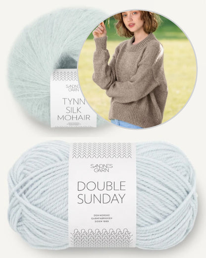 Mia Sweater Double Sunday | klassich eleganter Pullover für jeden Tag