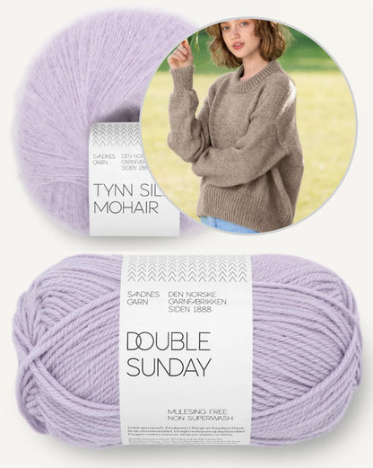 Mia Sweater Double Sunday | klassich eleganter Pullover für jeden Tag