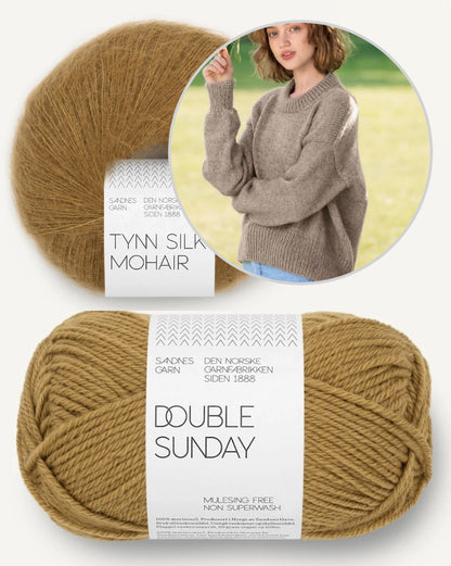 Mia Sweater Double Sunday | klassich eleganter Pullover für jeden Tag