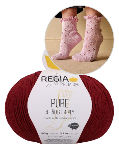Midsummer Dancer Socks | fortryllende flæsesokker med cashmere premium