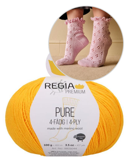 Midsummer Dancer Socks | fortryllende flæsesokker med cashmere premium
