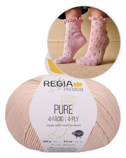 Midsummer Dancer Socks | fortryllende flæsesokker med cashmere premium