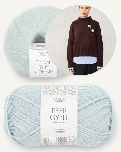 Mindy Sweater Chunky | timelessly beautiful from Peer Gynt and Thin Silk Mohair