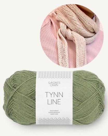 Mini-Scarf Perfect Summer | Silky soft and cooling from Tynn Line by Sandnes Garn