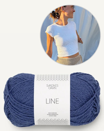 Mini Tee | simpel und fraglos schön aus Line von Sandnes Garn