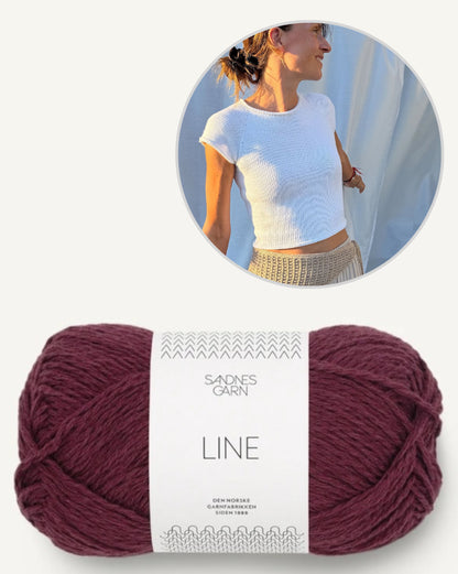 Mini Tee | simpel und fraglos schön aus Line von Sandnes Garn