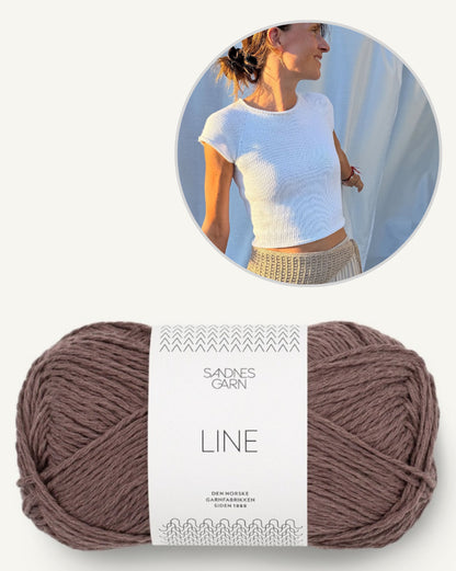 Mini Tee | simpel und fraglos schön aus Line von Sandnes Garn