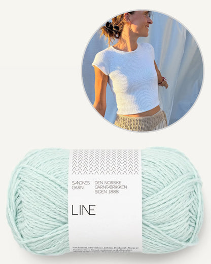 Mini Tee | simpel und fraglos schön aus Line von Sandnes Garn