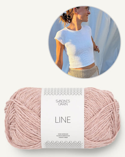 Mini Tee | simpel und fraglos schön aus Line von Sandnes Garn