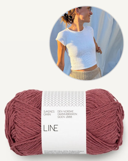 Mini Tee | simpel und fraglos schön aus Line von Sandnes Garn