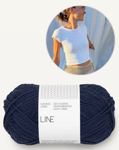 Mini Tee | simpel und fraglos schön aus Line von Sandnes Garn