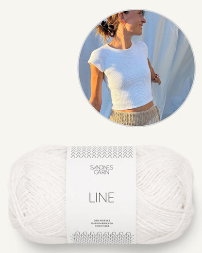 Mini Tee | simpel und fraglos schön aus Line von Sandnes Garn