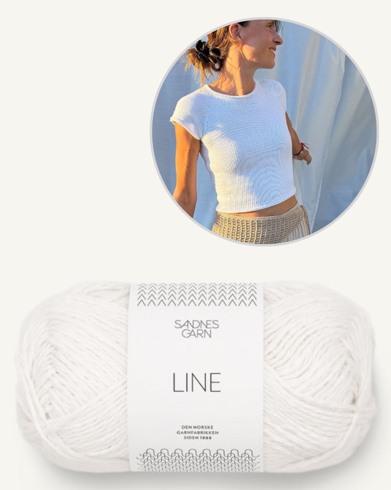 Mini Tee | simpel und fraglos schön aus Line von Sandnes Garn