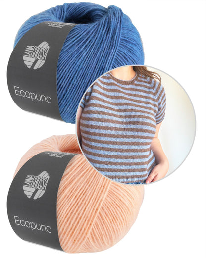 Mollie Tee von wemadewardrobe mit Ecopuno von Lana Grossa 12