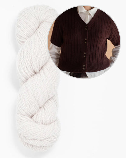 Mona Tee | flatterende i Tynd fra Woolfolk