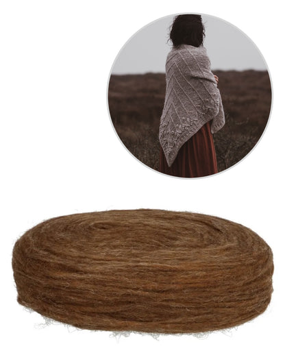 Moorland Shawl | originally a beautiful shawl made from Plötulopi by Lopi Island