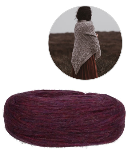 Moorland Shawl | originally a beautiful shawl made from Plötulopi by Lopi Island