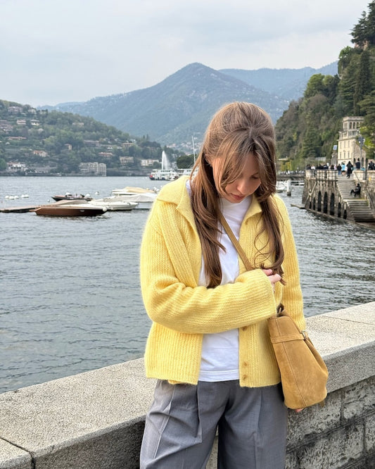 Chantal Collar Cardigan (PDF) - Instructions