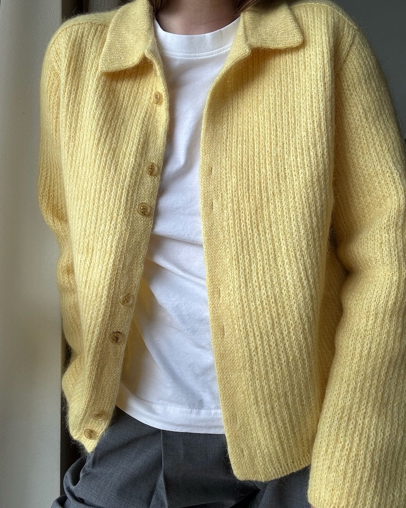 Chantal Collar Cardigan von Moreca Knit mit Wild & Soft und Kid Seta von Gepard Garn 4