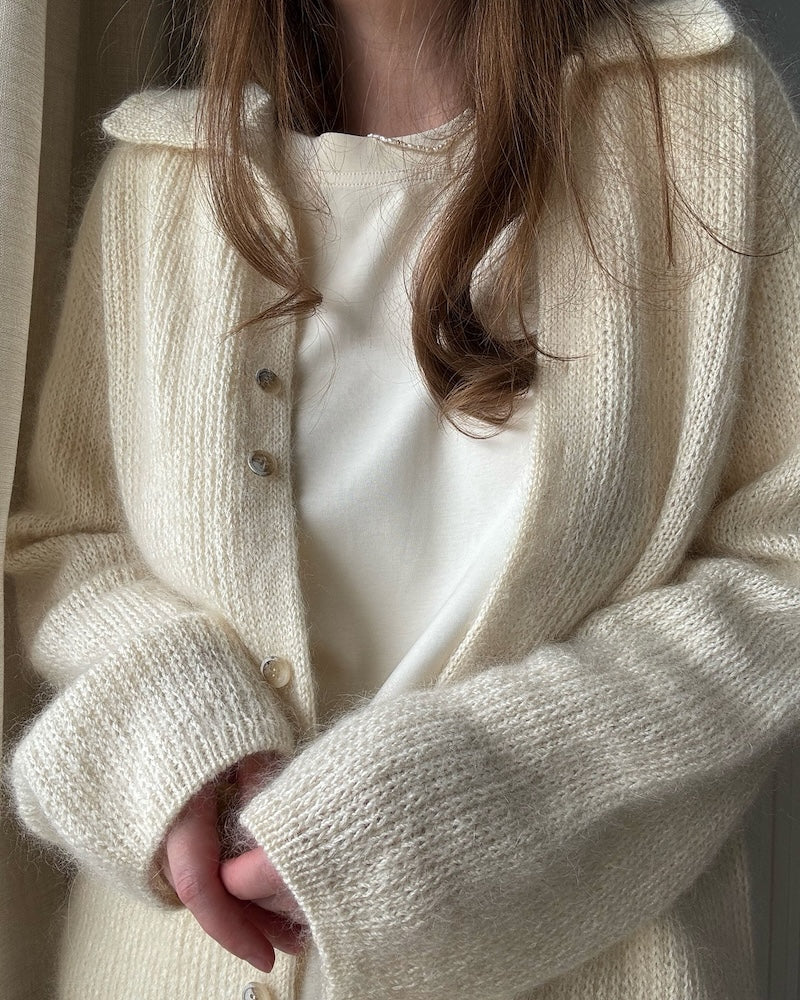 Chantal Collar Cardigan von Moreca Knit mit Wild & Soft und Kid Seta von Gepard Garn 9
