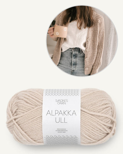 Seasons Cardigan | fraglos klassisch schön aus Alpakka Ull von Sandnes Garn