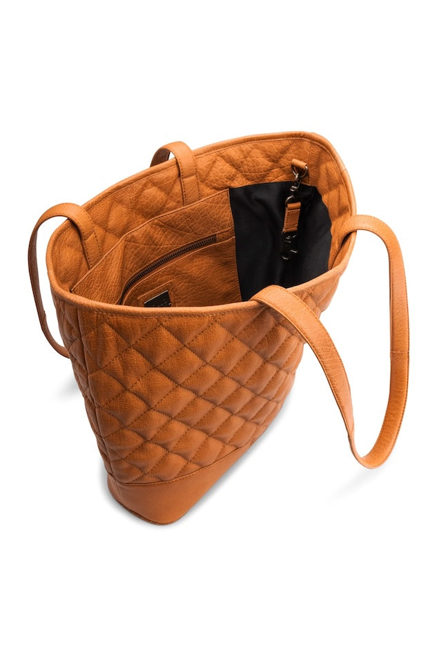 muud Betsy Shopper Projekttasche braun 4