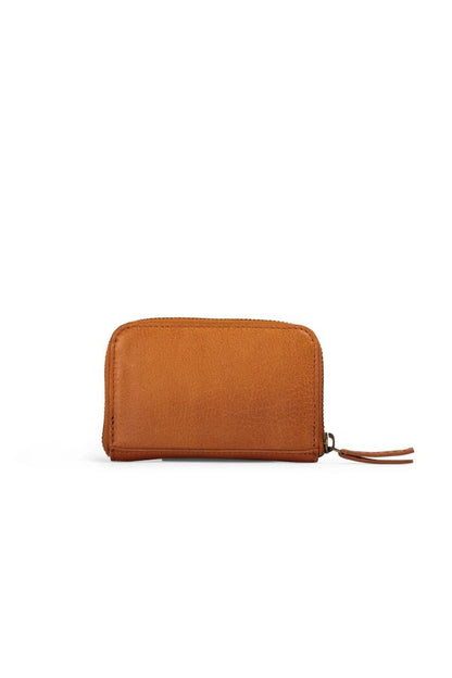 Portefeuille en cuir marguerite 
