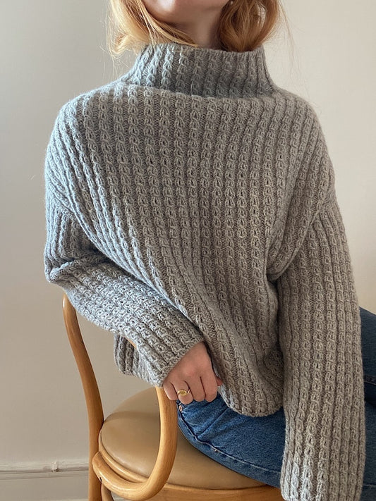 Sweater No. 19 | oversize cable-knit pattern in Heavy Merino by Knitting for Olive