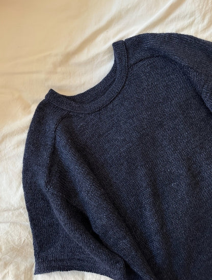 Tee No. 1 | Luxurious shirt with saddle shoulders made from Wild & Soft and Cashmere Lace by Gepard Garn