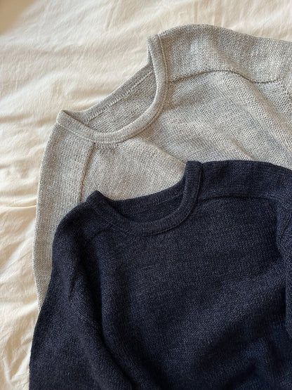 Tee No. 1 | Luxurious shirt with saddle shoulders made from Wild & Soft and Cashmere Lace by Gepard Garn