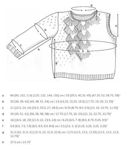 Chemise Yua | motif romantique en dentelle de Sandnes Garn