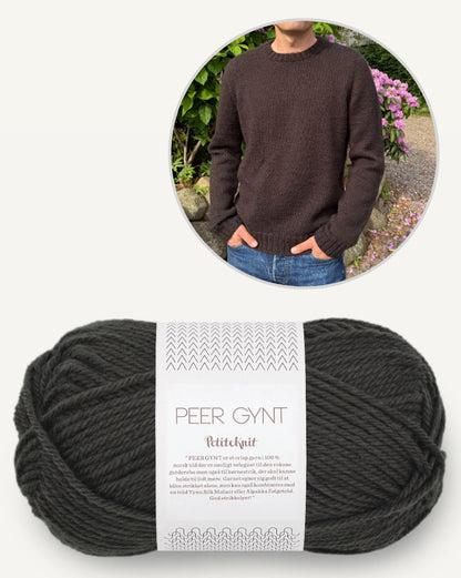 Niels Sweater Man | klassisch aus Peer Gynt von Sandnes Garn