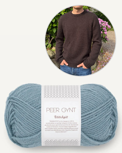 Niels Sweater Man | klassisch aus Peer Gynt von Sandnes Garn
