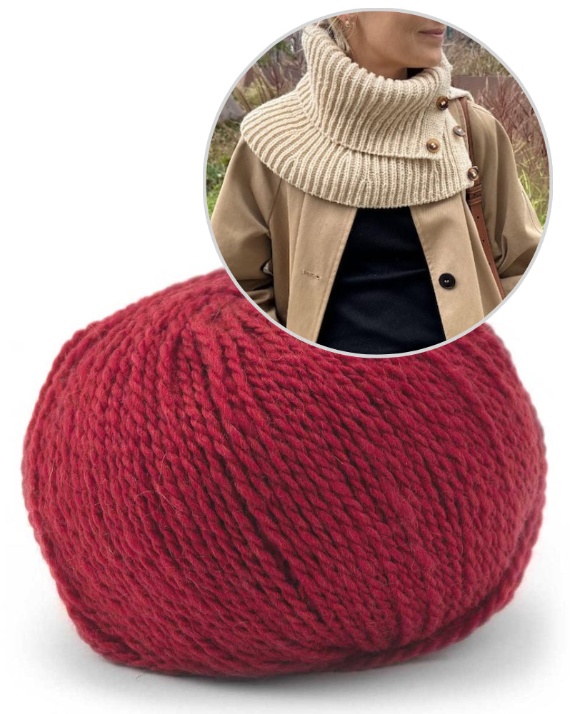 PetiteKnit November Neck mit Tibetan von Pascuali 10