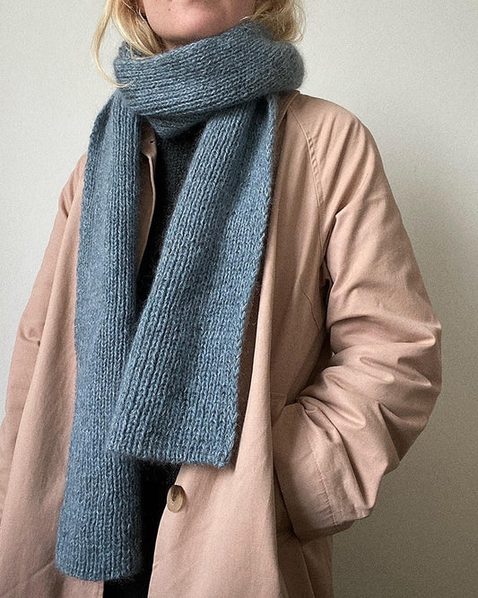 Iben Scarf | auch für Anfänger aus Peer Gynt und Tynn Silk Mohair von Sandnes Garn